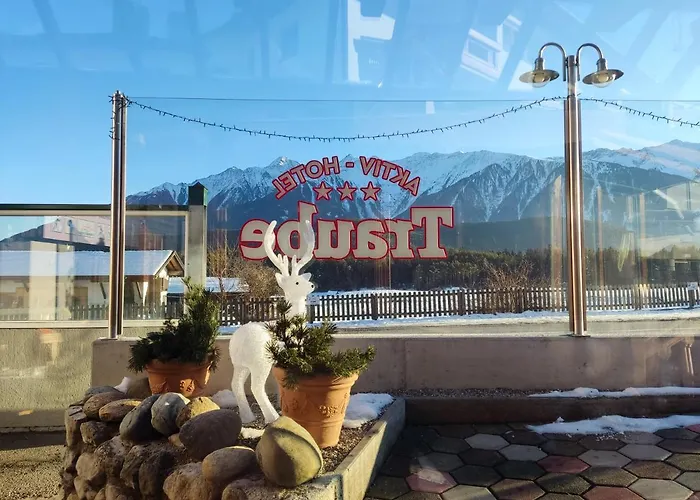 酒店 Aktiv-hotel Traube Am Mieminger Sonnenplateau