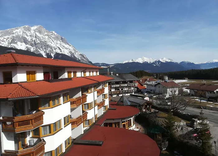 Aktiv-hotel Traube Am Mieminger Sonnenplateau 酒店 3*