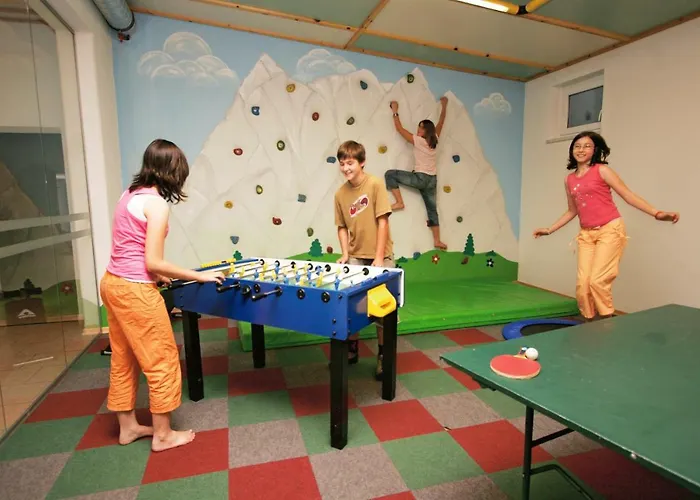 酒店 Aktiv-hotel Traube Am Mieminger Sonnenplateau