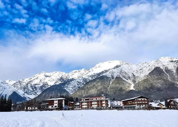 Отель Aktiv-hotel Traube Am Mieminger Sonnenplateau Wildermieming
